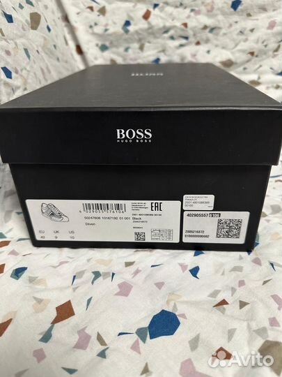 Кроссовки мужские hugo boss