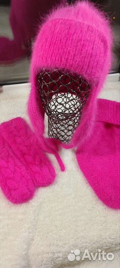 Шапка ушанка Ручная работа