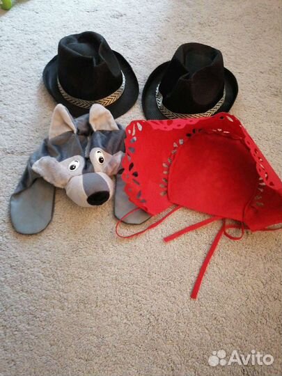 Головные уборы, красная шапочка