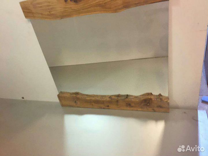 Зеркало слэб дерево 905*875 мм