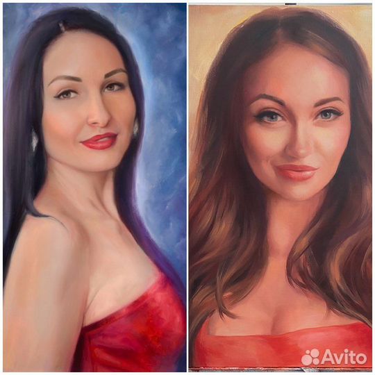 Портрет маслом на заказ