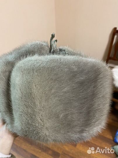 Мужская шапка норковая