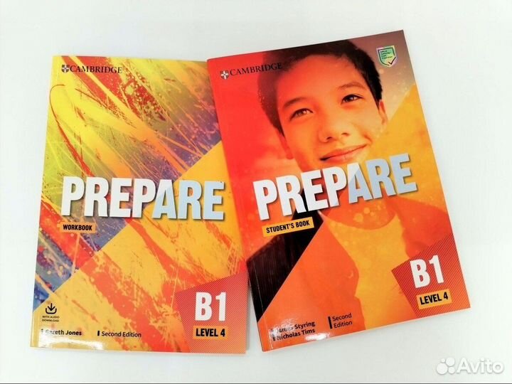 Prepare B1 Level 4 Student's book+Workbook+CD