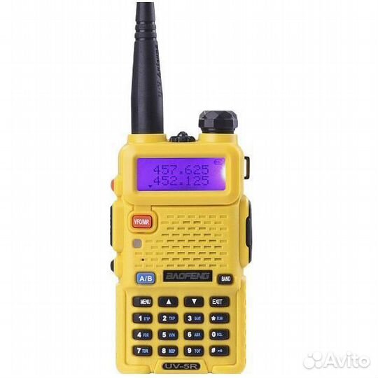 Рация Baofeng UV-5R желтый/Опт и Розница