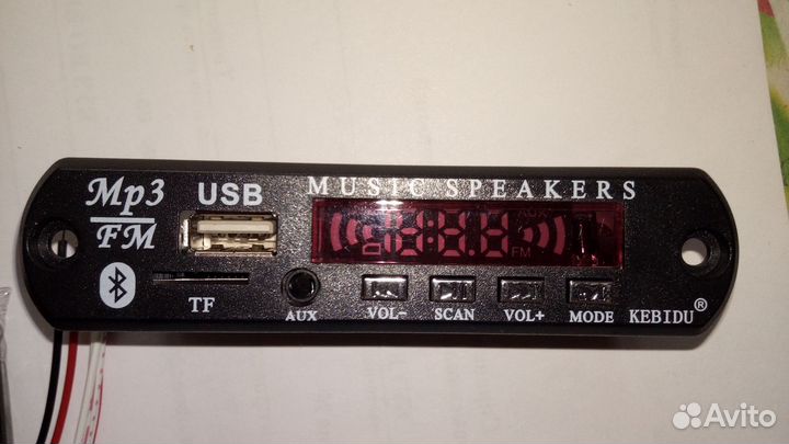 Модуль MP3,FM,AUX,блютуз