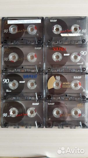 Аудиокассеты- 8шт
