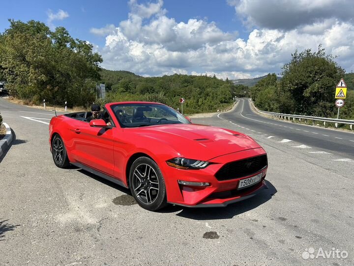 Аренда авто ford mustang cabrio