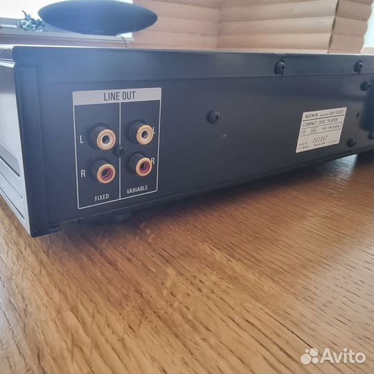 Cd проигрыватель sony cdp 553esd