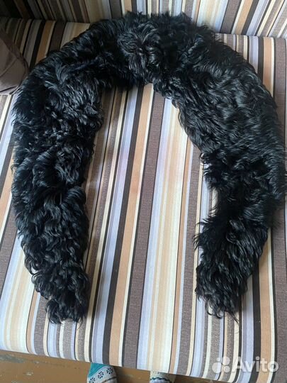 Меховой воротник овчина