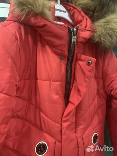 Пуховик детский 128