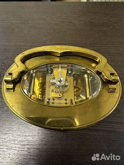 Каретные часы, Франция, конец 19 века, бронза