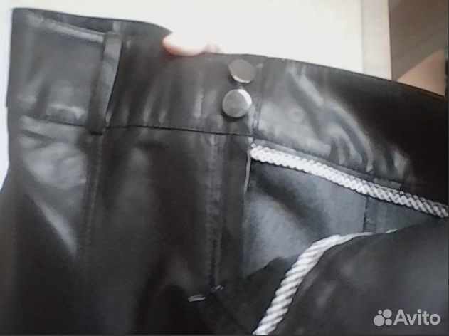Юбка экокожа 42