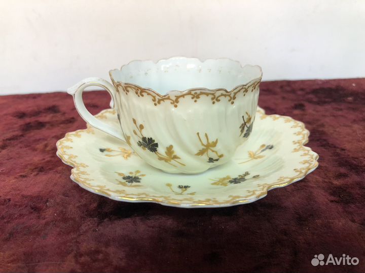 Эксклюзивная Чайная пара Фарфор Европа