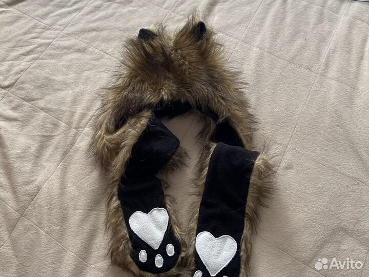 Шапка детская зверошапка
