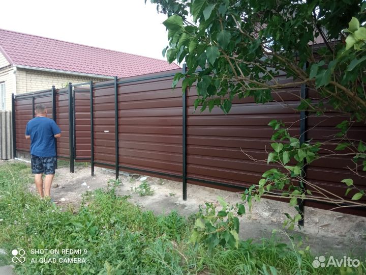 Сварочные работы, установка ворот, заборов