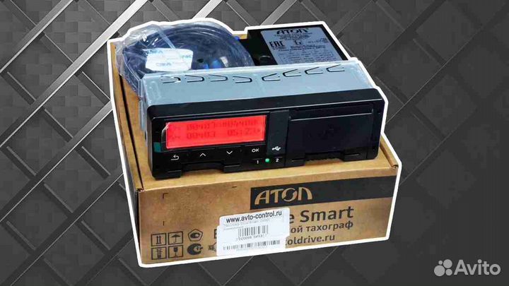 Новый цифровой тахограф Атол.Под ключ