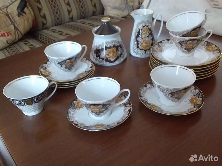 Кофейный сервиз СССР рига