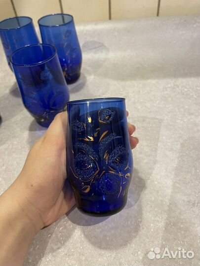 Стаканы разные