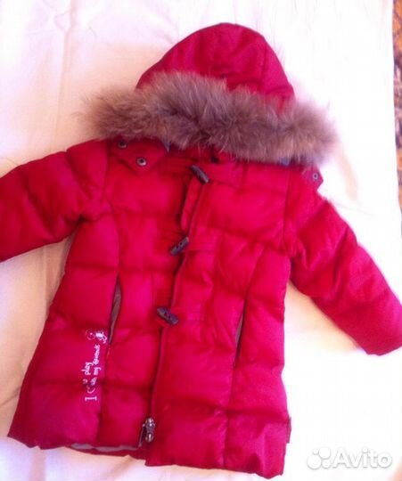 Пуховик для девочки