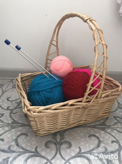 Корзина плетеная