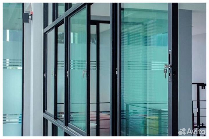 Изготовление алюминиевых окон и дверей под ключ