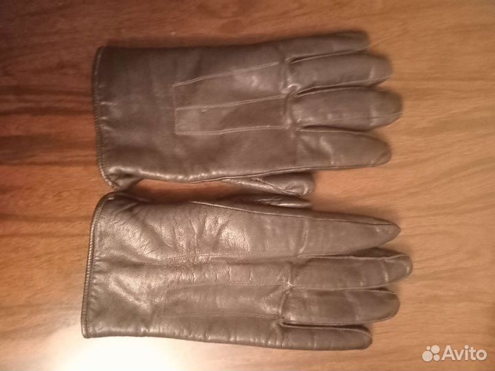 Мужские кожаные перчатки