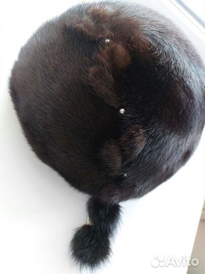 Шапка норковая женская
