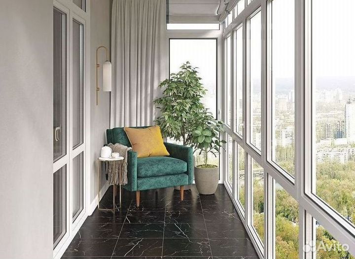 Остекление лоджии