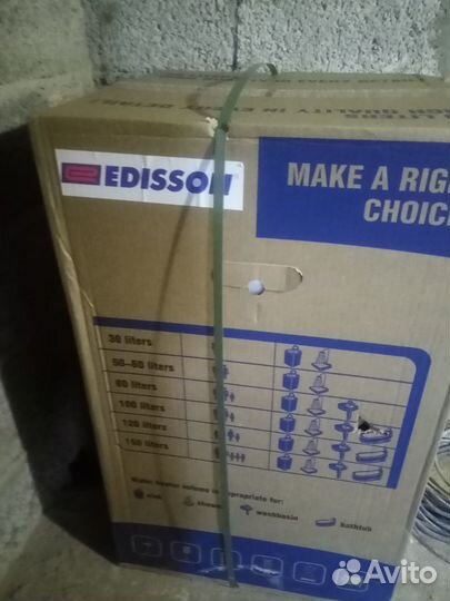 Водонагреватель электрический эдиссон 80 л
