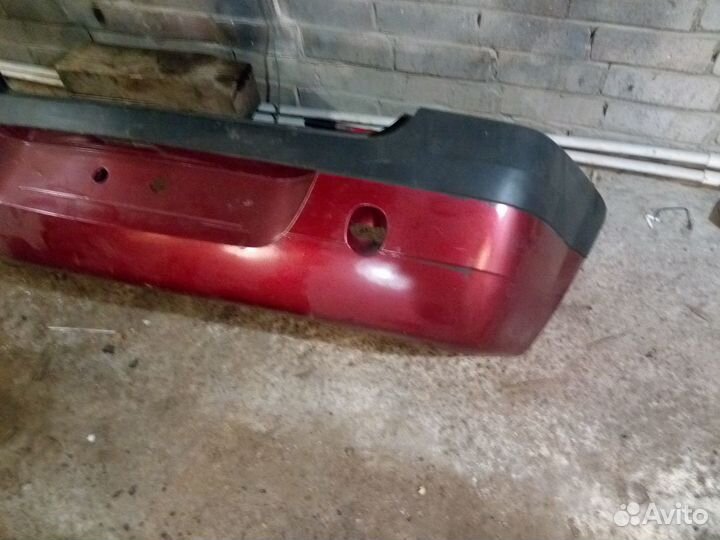 Бампер renault logan