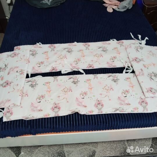 Бортики в детскую кроватку