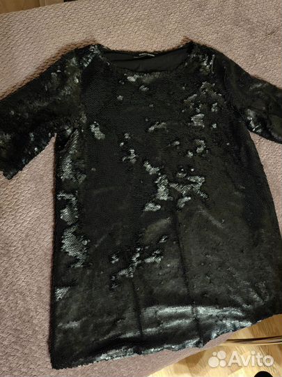 Блуза с пайетками