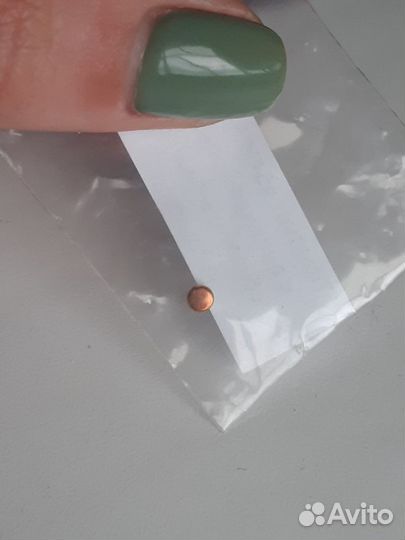 Накрутка для пирсинга из титана