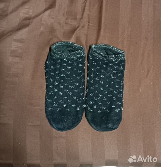 Носочки с люрексом