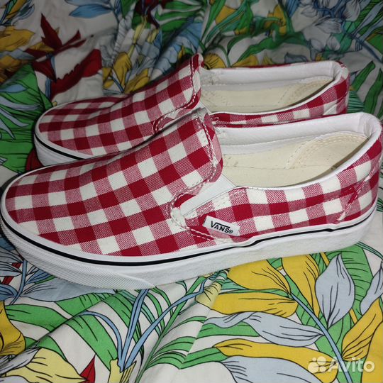 Слипоны vans 37