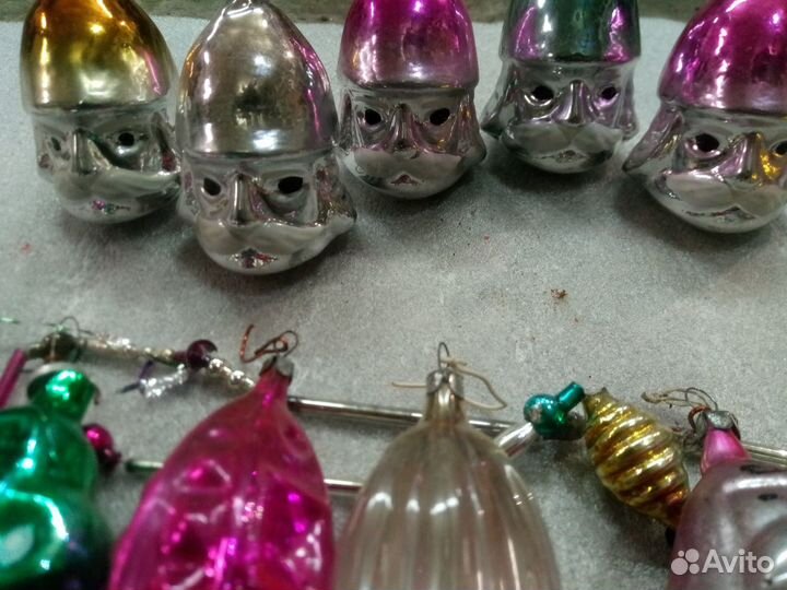 Елочные игрушки из СССР достойные 67год