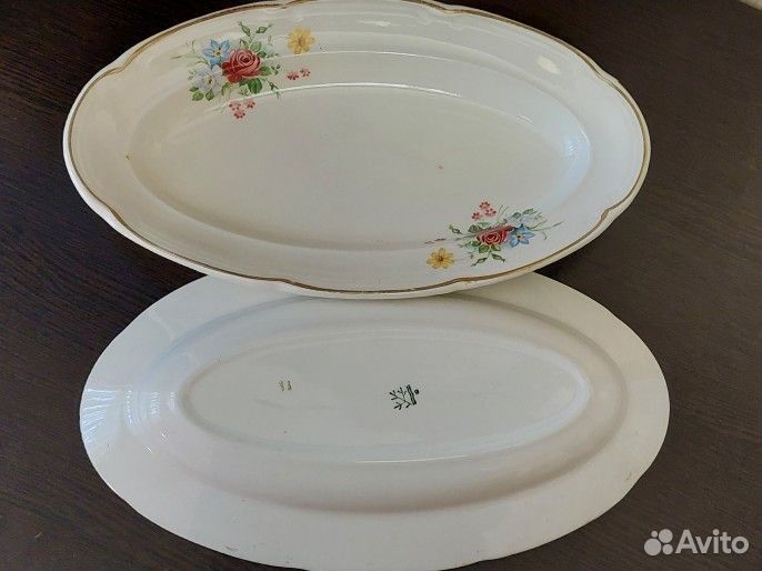 Блюдо большое овальное