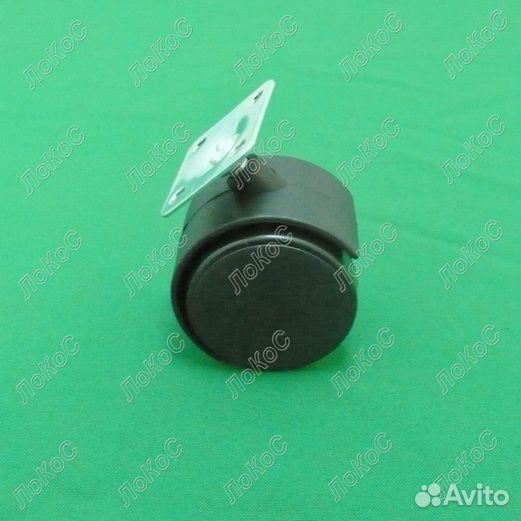 Опора колесная d50мм на площадке 38х38мм