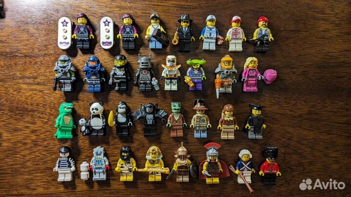 Lego минифигурки 1-12 серия