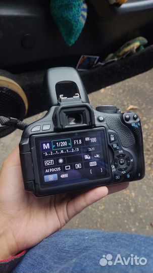 Готовый комплект для съёмки, canon 600d+50mm