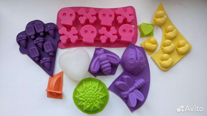 Силиконовые формы для мыла