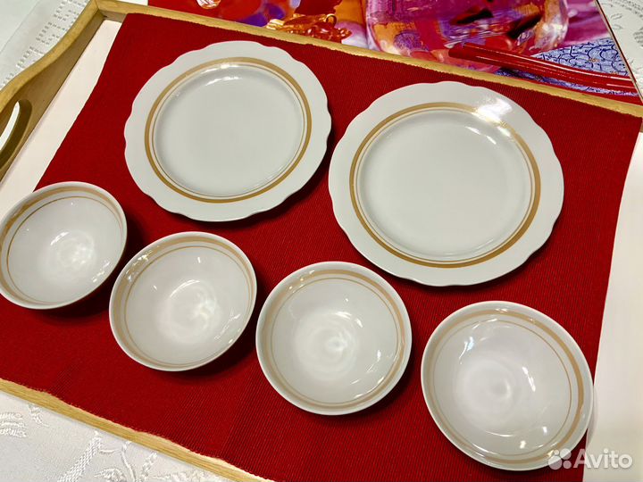 Тарелки фарфор СССР
