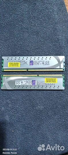 Kingston HyperX Genesis DDR3 8 gb (2x2)