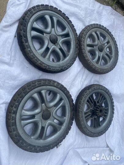 Колеса для грузовой тележки