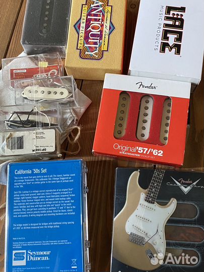 Звукосниматели синглы Fender, Seymour и др