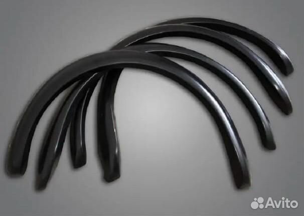 Расширители арок, накладки на крылья лада нива