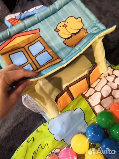 Развивающий коврик + сиденье в подарок