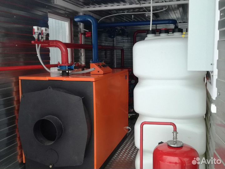 Блочно модульная дизельная котельная 1000 кВт