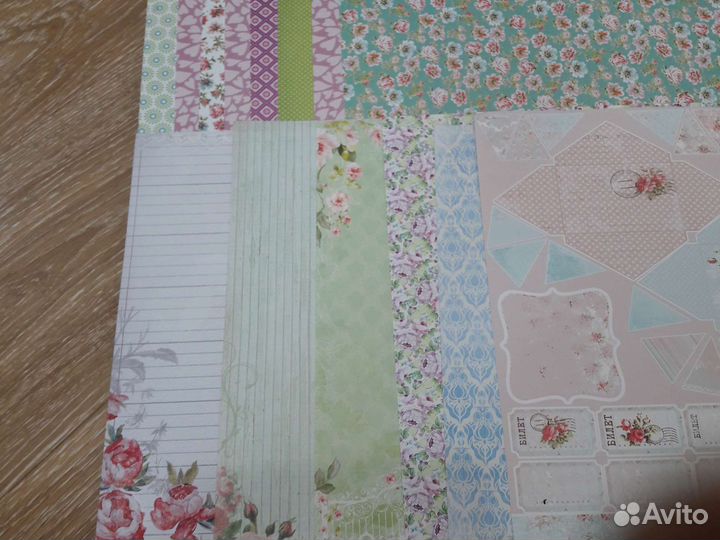 Бумага для скрапбукинга