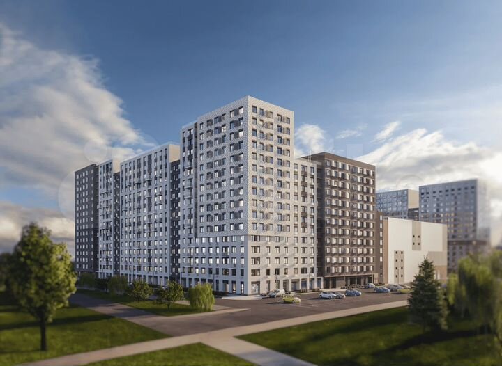 2-к. квартира, 38 м², 3/16 эт.